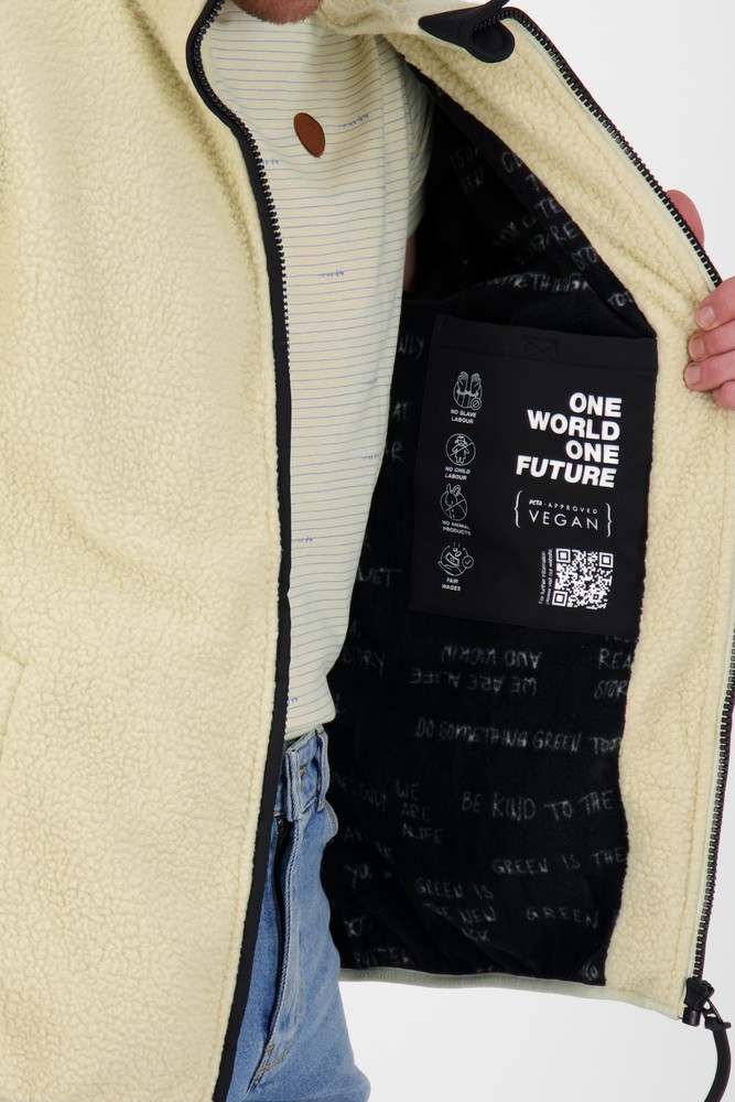 AlifeKickinFleecepulloverRoccoAKGJacketCreme-2XL