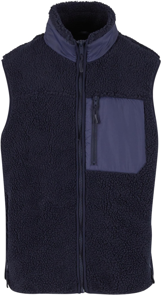 UrbanClassicsSherpaVestTB6723Navy-3XL