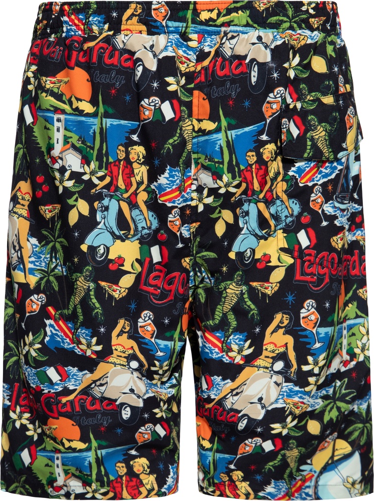 KingKerosinAopBadehoseKKU411052Black-XS