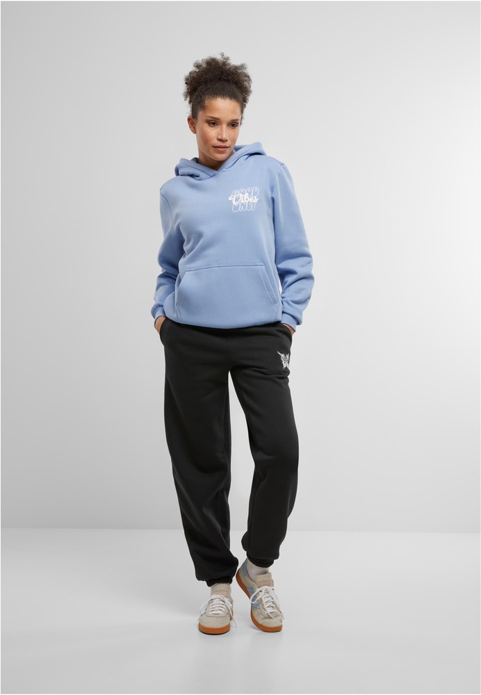 MissTeeDamenGoodVibesPuffPrintLadiesFluffyHoodyMST207Powderblue-3XL