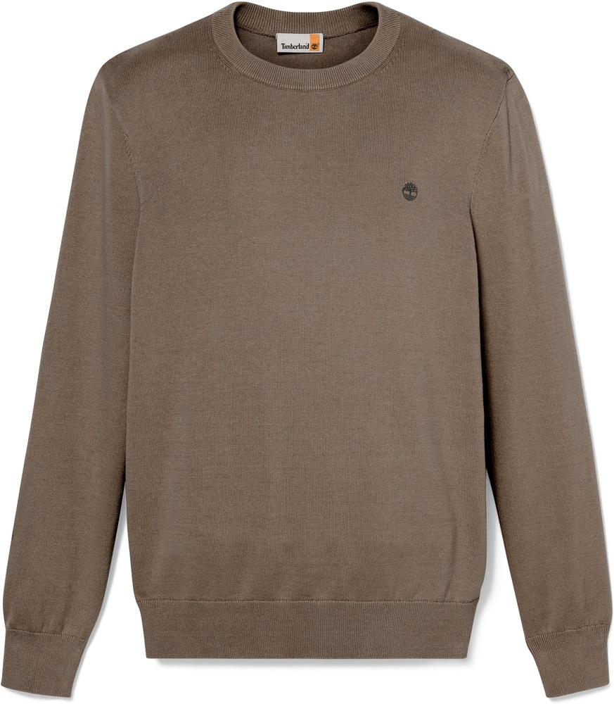 TimberlandPulloverSweatshirtJohnsRiverCottonCrewNeckSweaterTB0A2BSCChocolateChip-L