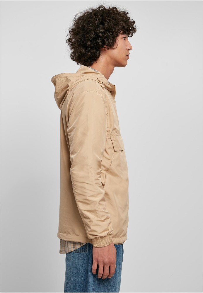 UrbanClassicsJackeBasicPullOverJacketUnionbeige-3XL