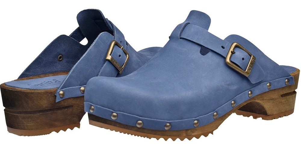 SanitaDamenClogsWood-KristelOpen455205W