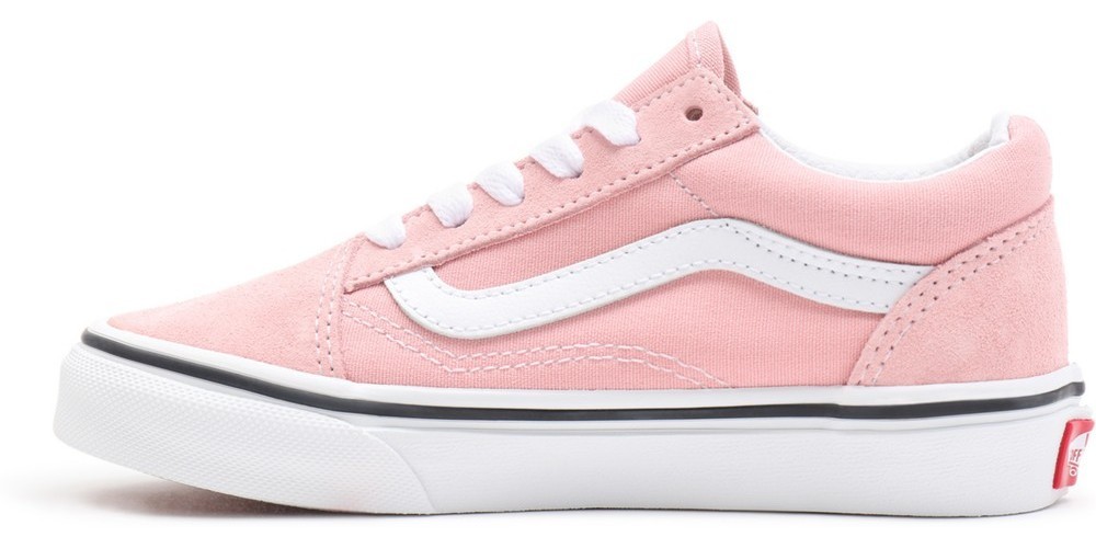 VansYouthUnisexKidsLifestyleClassicFTWSneakerUyOldSkoolPowderPinkTrueWhite-315