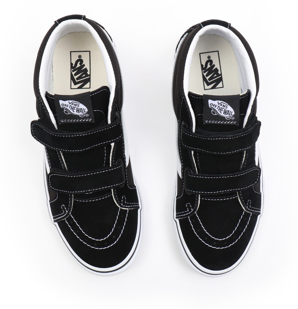 VansJuniorKidsLifestyleClassicFTWSneakerJnSk8-MidReissueVBlackTrueWhite