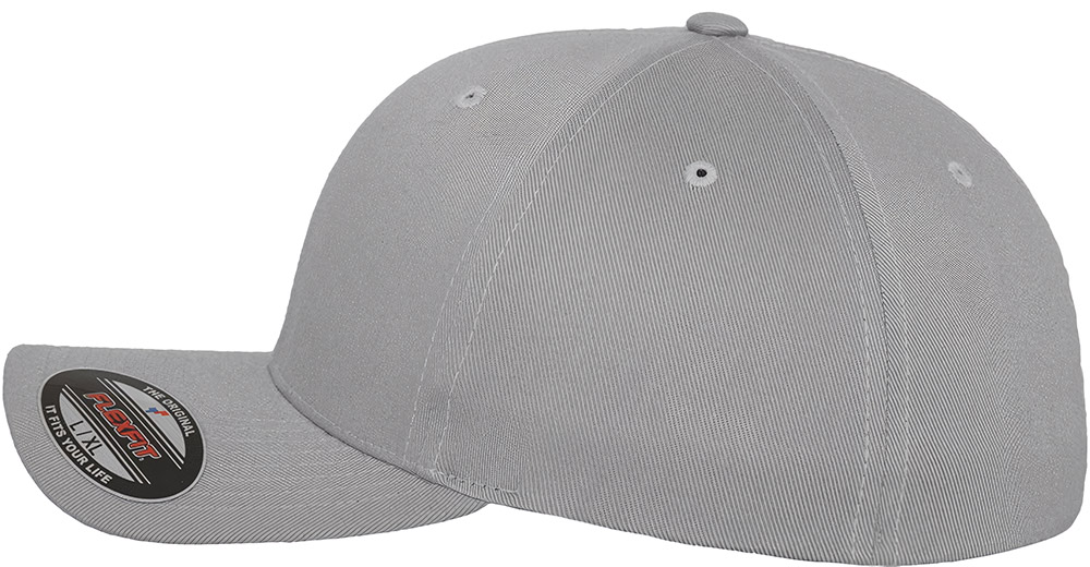 FlexfitCapWoolyCombedSilver-LXL
