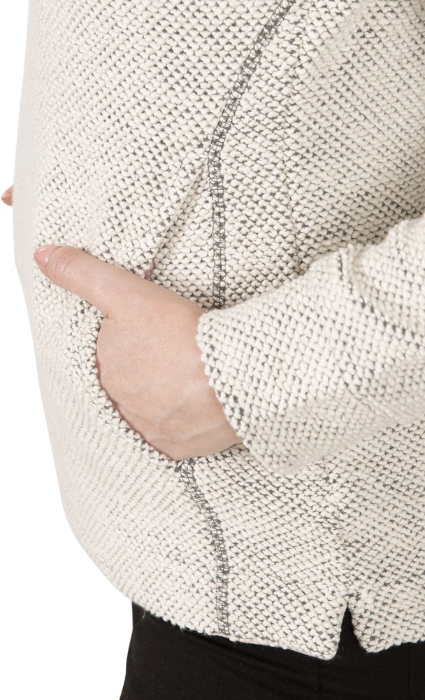 TrespassDamenHoodieSweatshirtRonette-FemaleCasualSweaterOffWhite