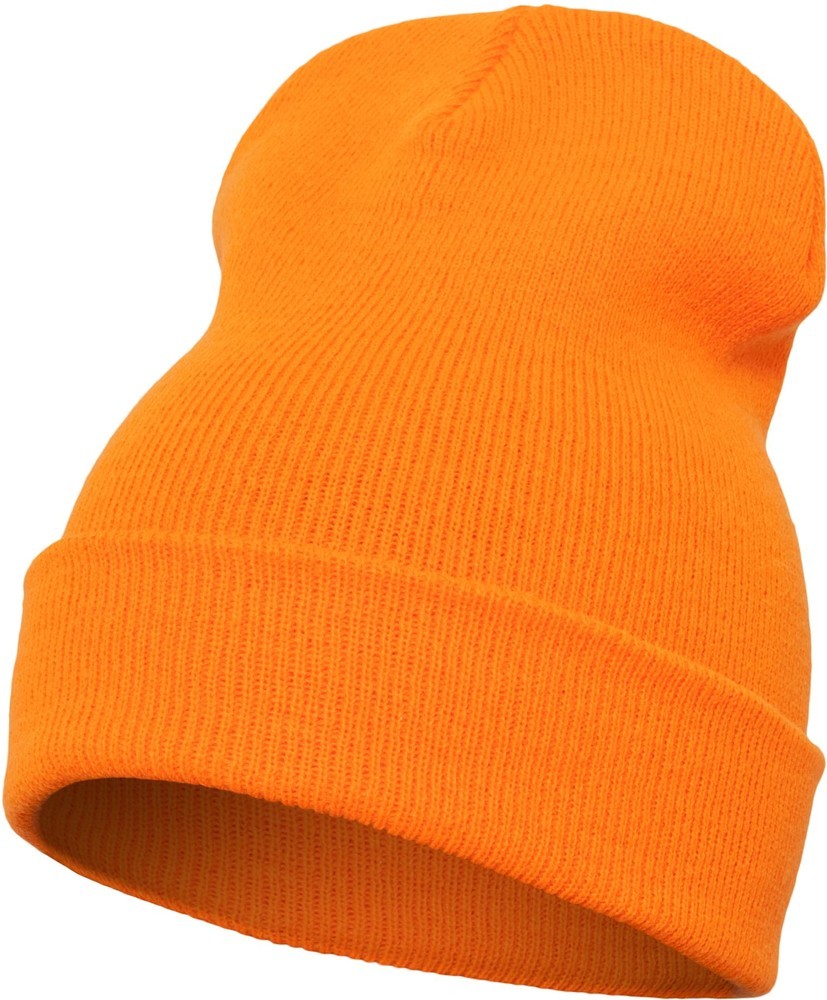 FlexfitBeanieHeavyweightLongBeanieBlazeOrange