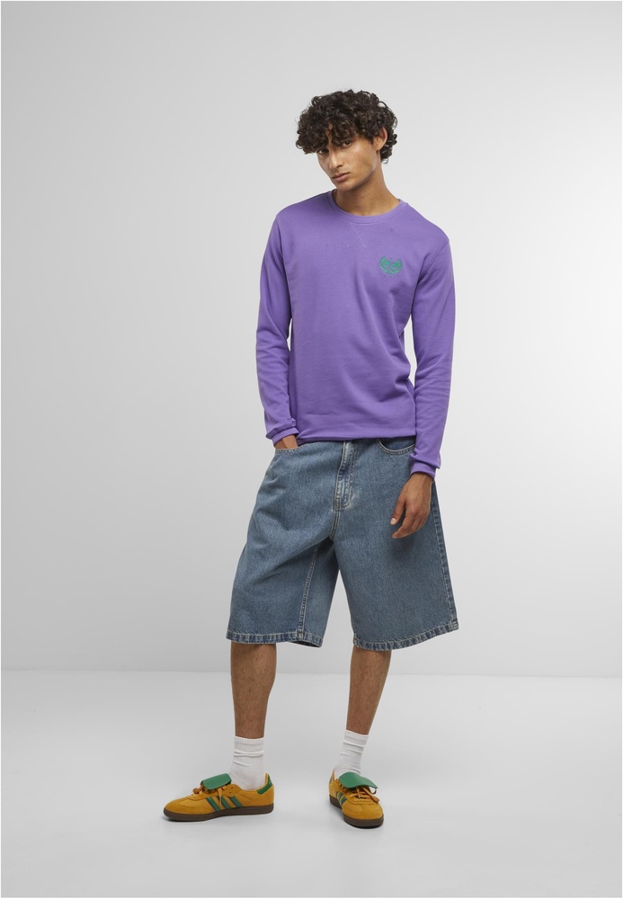 MisterTeeCourtsideSportsEmbLightCrewSweatshirtMT3923