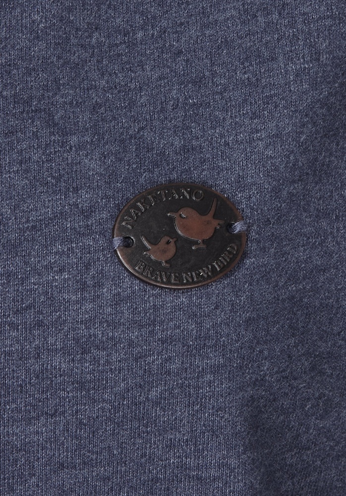 NaketanoDamenT-ShirtSchnellaBaustella1631-0047IndigoBlueMelange-XS