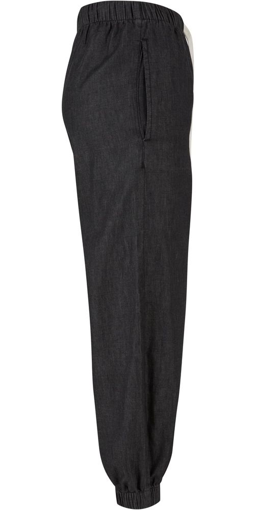 UrbanClassicsDamenLadiesLightDenimJogpantsTB6816Black-3XL