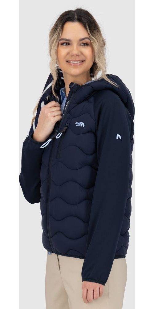 AlifeKickinDamenWinterjackeArwenAKAHybridJacket11244-9999Marine-L