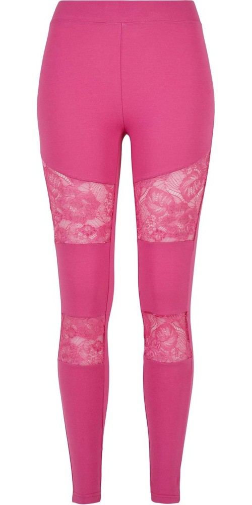 UrbanClassicsDamenLadiesLacesInsetLeggingsBrightviolet-3XL