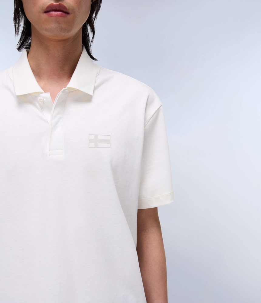 NapapijriPoloShirtE-SoranoSsNP0A4IDCWhiteHeron-XS