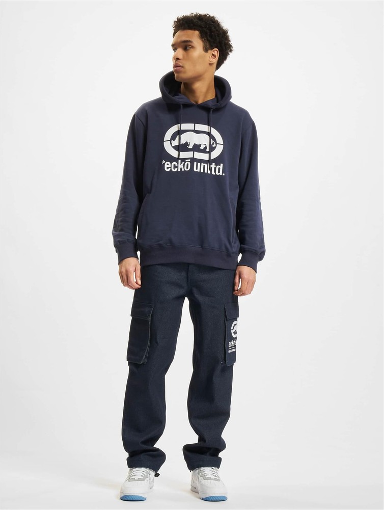 EckoUnltdSweatshirtBaseHoodyNavy-3XL