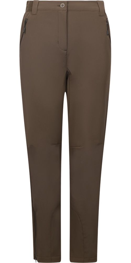 DLXDamenStoffhoseTawnySoftshellTrouserPeat-XXS