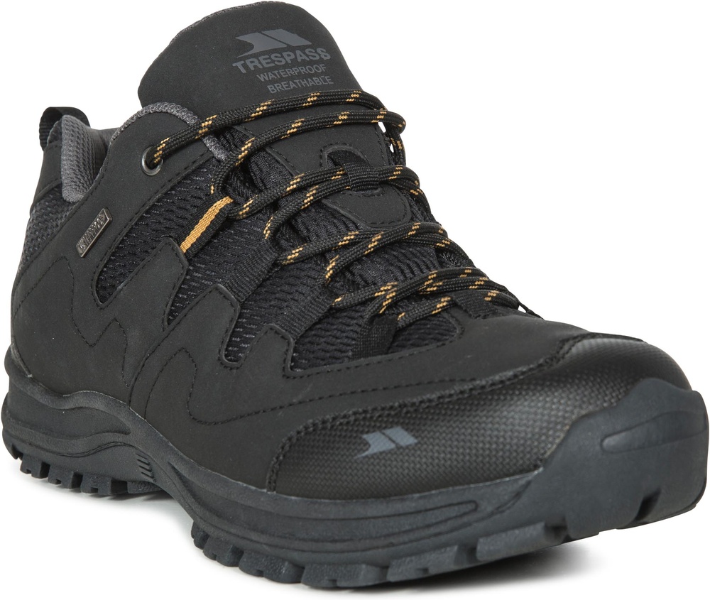 TrespassWanderschuheFinleyLowCut-MaleLowCutHikingShoeBlack-40