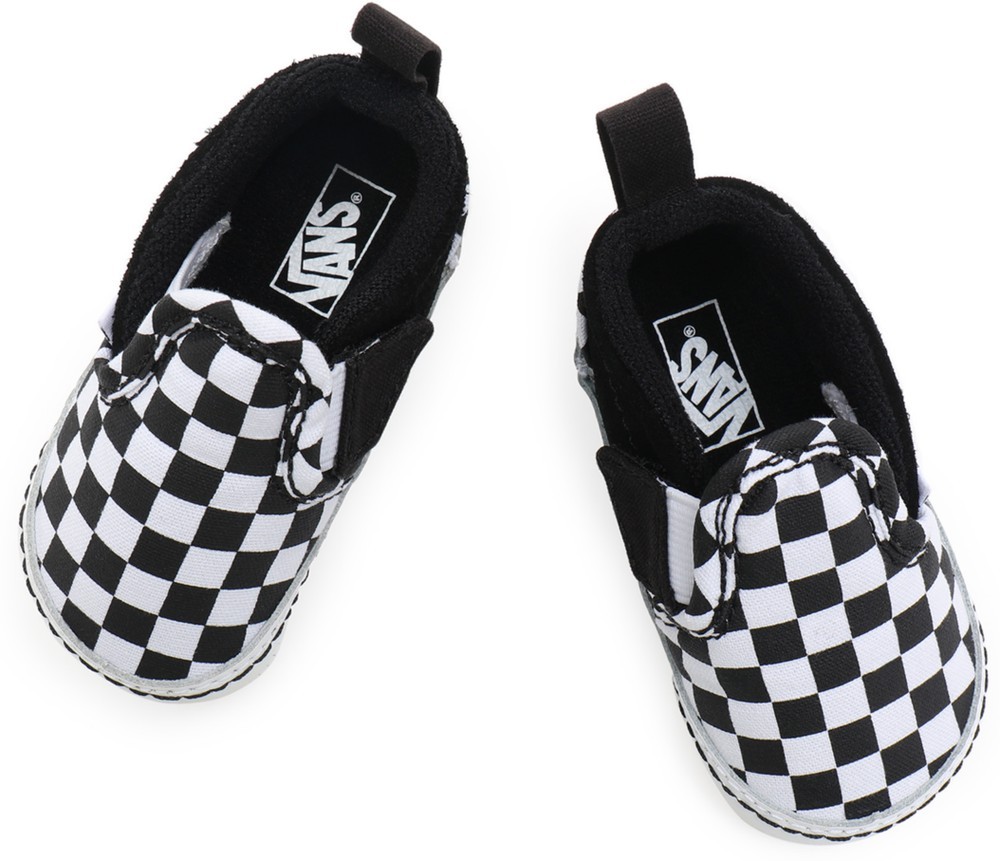 VansKinderKidsLifestyleClassicFTWSneakerInSlip-OnVCribCheckerBlackTruewhite