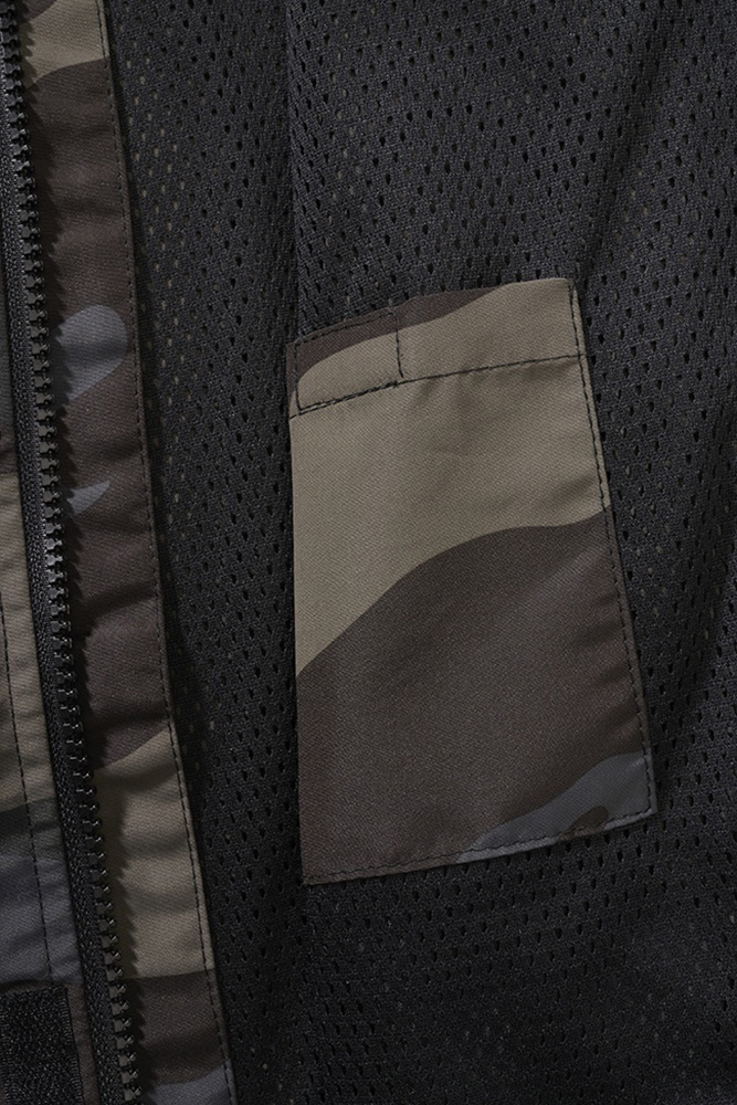 BranditKinderJackeKidsSummerwindbreakerFrontzipDarkcamo-122128