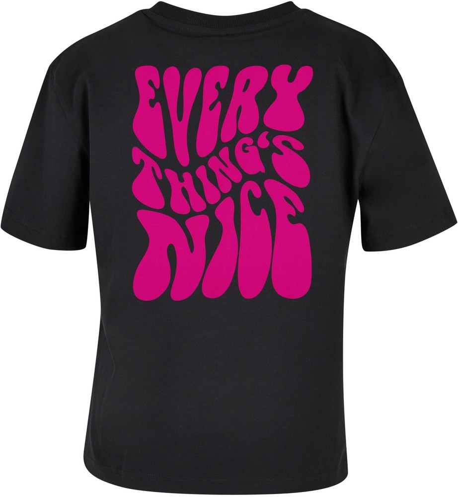 MissTeeDamenT-ShirtEverythingIsNiceTeeBlack-L