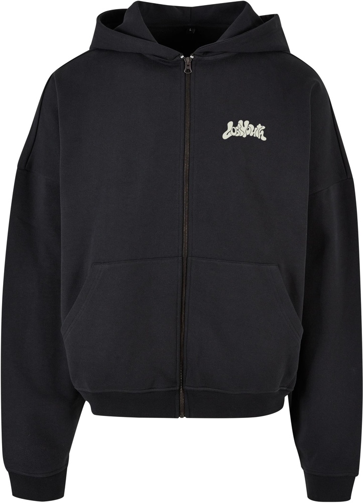 LostYouthZipHoodyFlowerWavesLY389