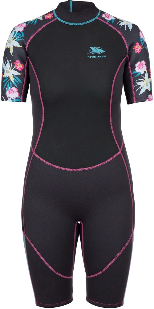 TrespassDamenNeoprenanzugSonar-Female3MmShortWetsuitDarkGrey