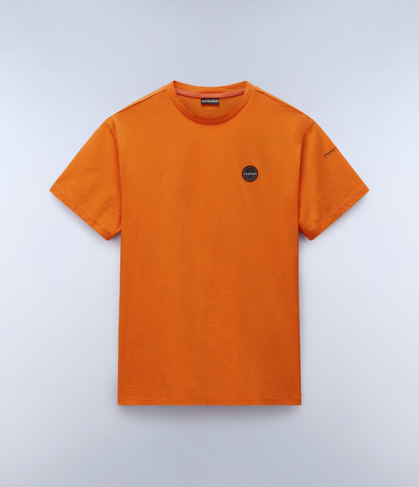 NapapijriSweatshirtS-BadgeSsNP0A4I3NOrangeRed-XS