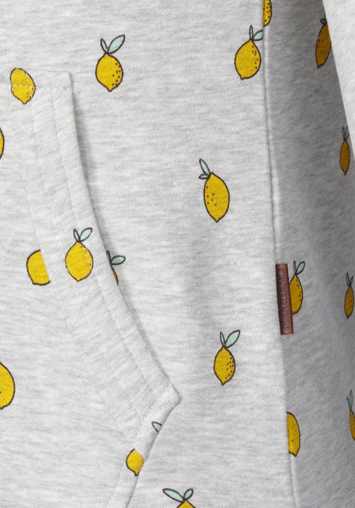 NaketanoDamenHoodieBrazzo1801-0301AlloverCitronsGrey-XS