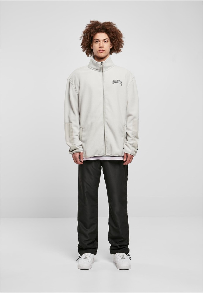 StarterBlackLabelJackeThunderPolarFleeceTrackJacketLightasphalt