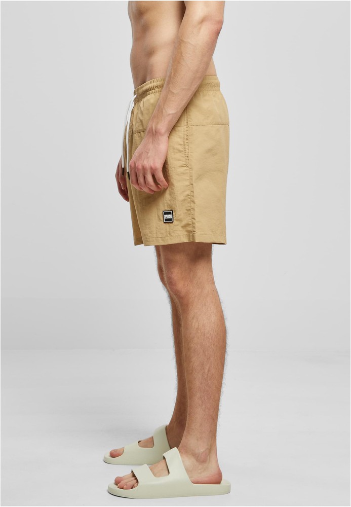 UrbanClassicsBlockSwimShortsUnionbeige-3XL