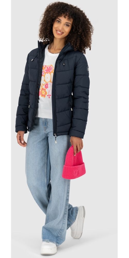 AlifeKickinDamenWinterjackeLirazAKAPufferJacket11452-9999Marine-L