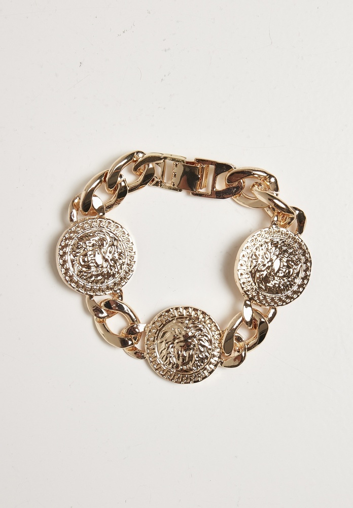 UrbanClassicsArmbandBigPlateBraceletGold