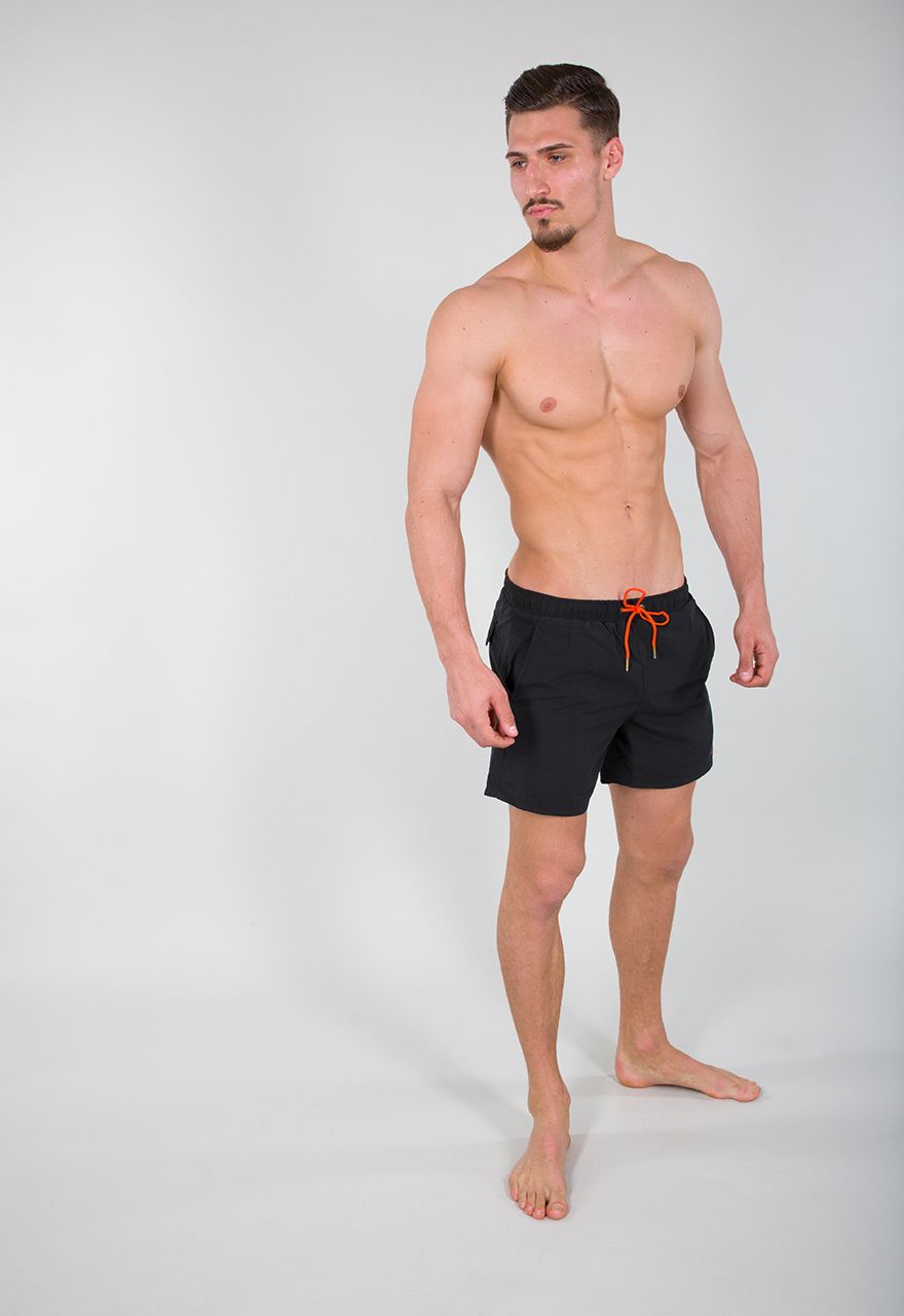AlphaIndustriesBasicSwimShortBademodeBlack