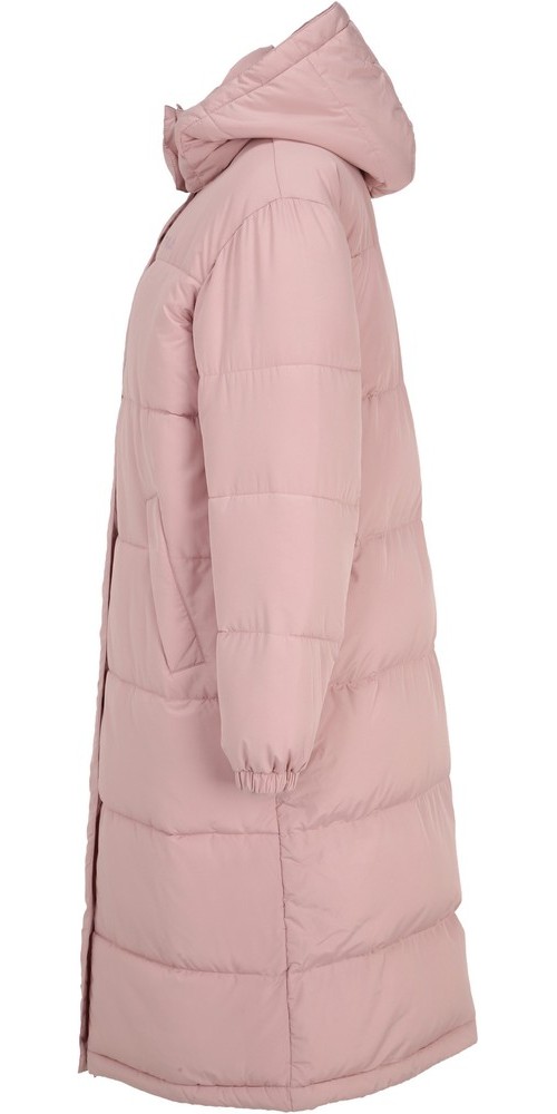 FilaDamenWattierteJackeBraunfelsLongPufferJacketPaleMauve