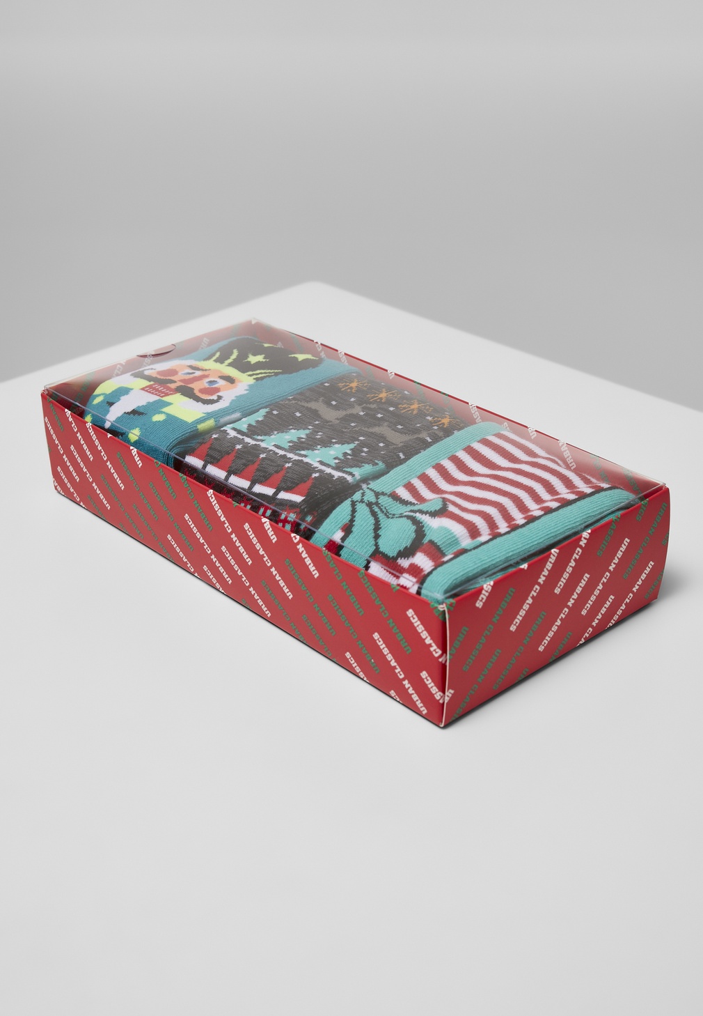 UrbanClassicsSockenChristmasNutcrackerSocks3-PackMulticolor