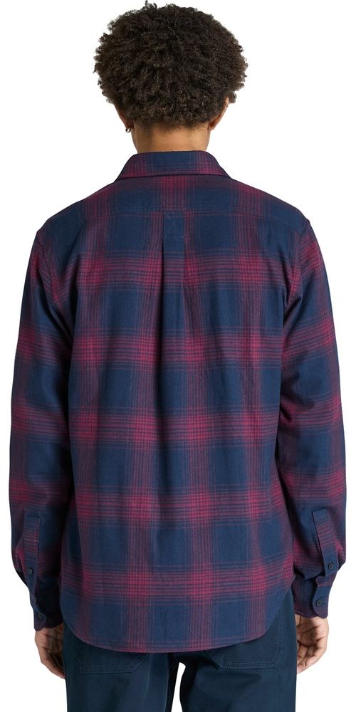TimberlandT-ShirtHeavyFlannelCheckShirtTB0A42V1DrkSapphireYd-XXL