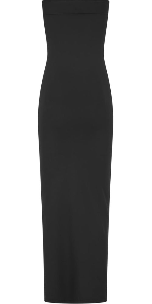 UrbanClassicsDamenKleidLadiesBandeauMidiDressTB7468Black-3XL