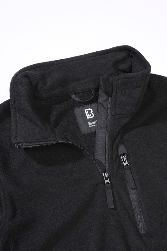 BranditHerrenFleecepulloverFleeceTroyerBlack-S