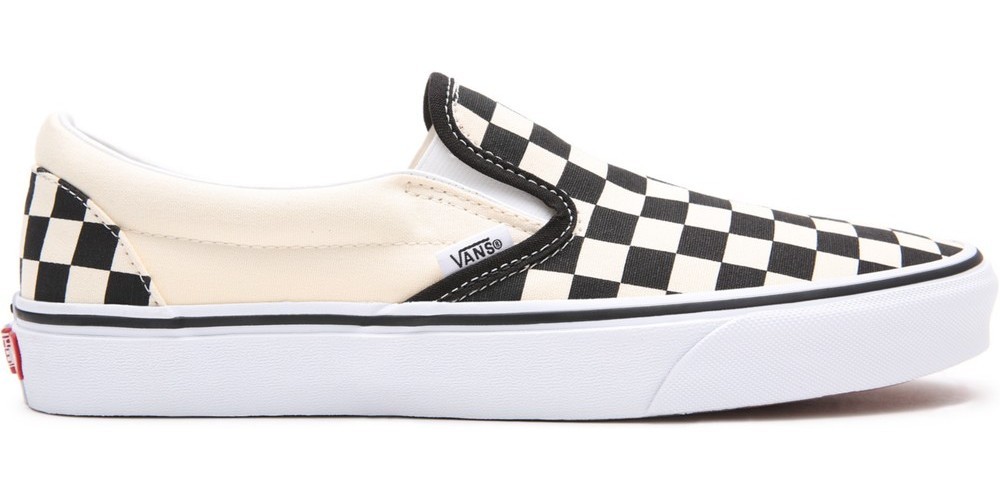 VansUnisexLifestyleClassicFTWSneakerUaClassicSlip-OnBlkWhtchckerboardWht-345