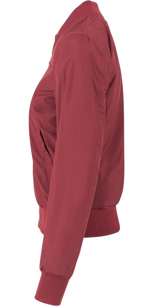 UrbanClassicsDamenJackeLadiesLightBomberJacketTB1217Burgundy-3XL