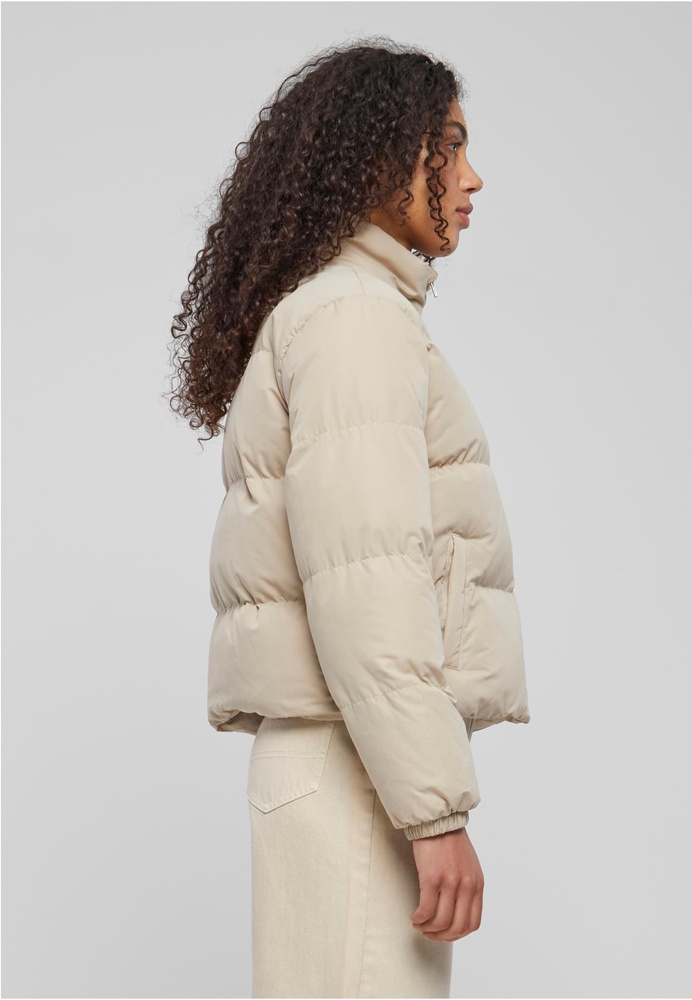 UrbanClassicsDamenLadiesShortPeachedPufferJacket