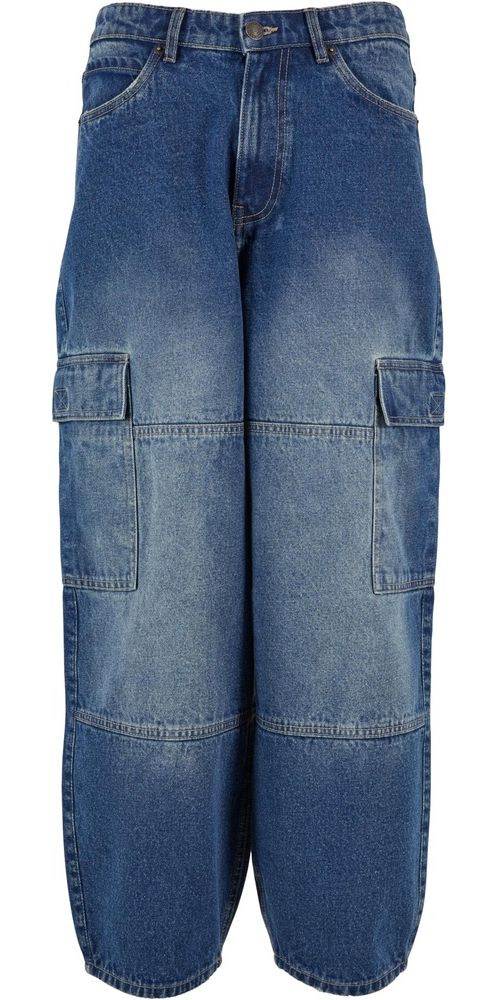 UrbanClassicsTaperedHeavyOunceBaggyCargoJeansTB6747DirtyWashed-28