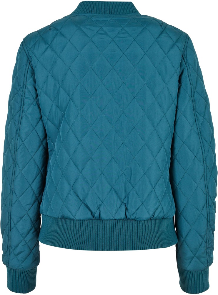 UrbanClassicsDamenJackeLadiesDiamondQuiltNylonJacketJasper-3XL