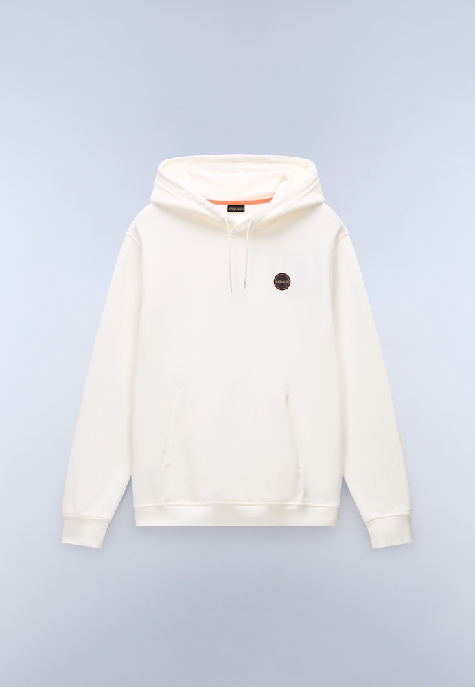 NapapijriPulloverB-BadgeHNP0A891LWhiteHeron-XS
