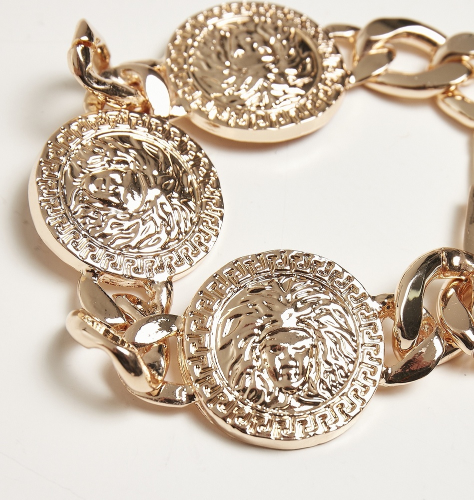 UrbanClassicsArmbandBigPlateBraceletGold