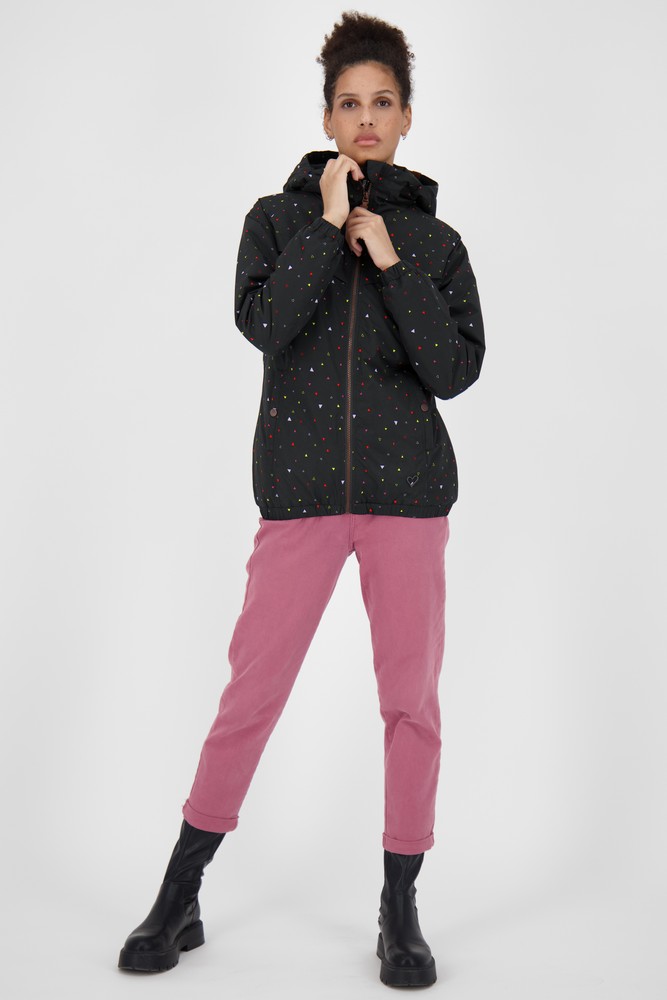 AlifeKickinDamenJackeBlackMambaAKBJacketMoonless-2XL