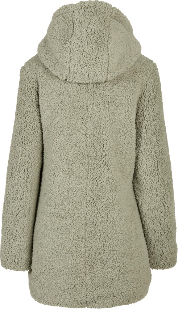 UrbanClassicsDamenLadiesSherpaJacketSoftsalvia-3XL