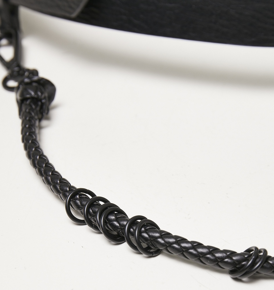 UrbanClassicsGrtelImitationLBeltWithKeyChainBlack