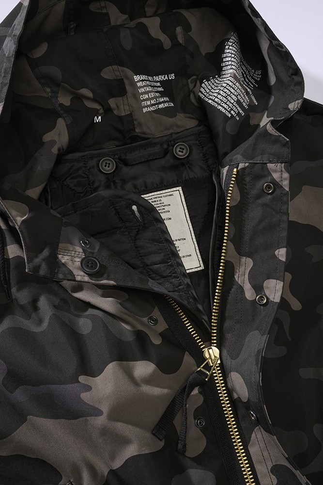BranditHerrenJackeM51USParkaDarkcamo-S