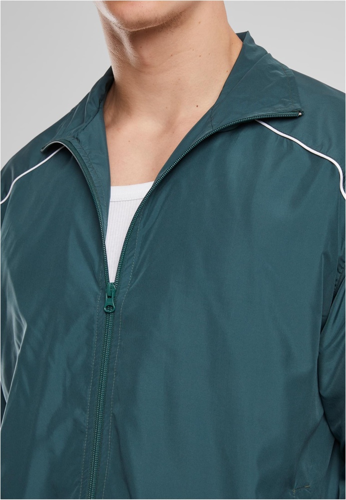 UrbanClassicsTrainingsjackePipedPanelTrackjacketTB7379Bottlegreen-3XL